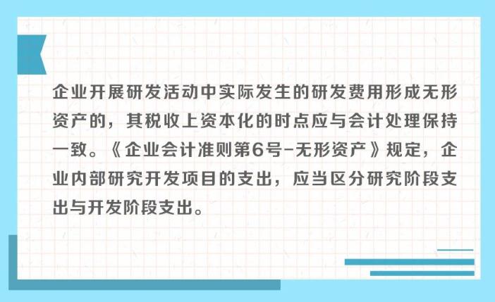 一組圖帶你了解：研發(fā)費用的費用化或資本化處理方面的規(guī)定