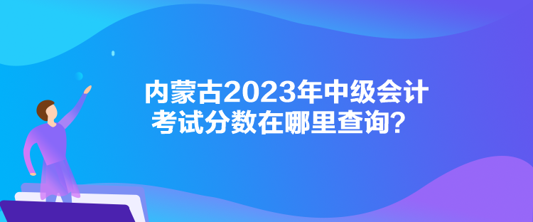 內(nèi)蒙古2023年中級會計考試分數(shù)在哪里查詢？