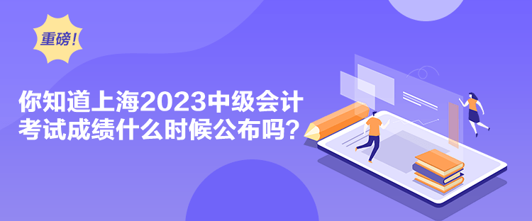 你知道上海2023中級(jí)會(huì)計(jì)考試成績什么時(shí)候公布嗎？