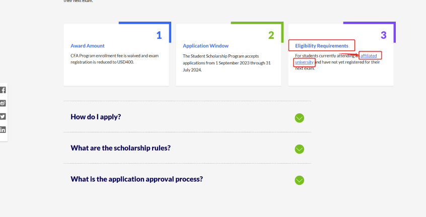 來(lái)看CFA獎(jiǎng)學(xué)金申請(qǐng)流程！手把手教你省錢考試！