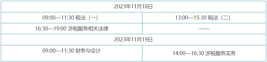 2023稅務師考前準備