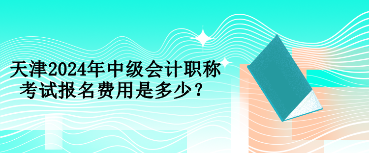 天津2024年中級會計(jì)職稱考試報名費(fèi)用是多少？