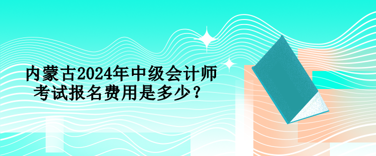 內蒙古2024年中級會計師考試報名費用是多少？