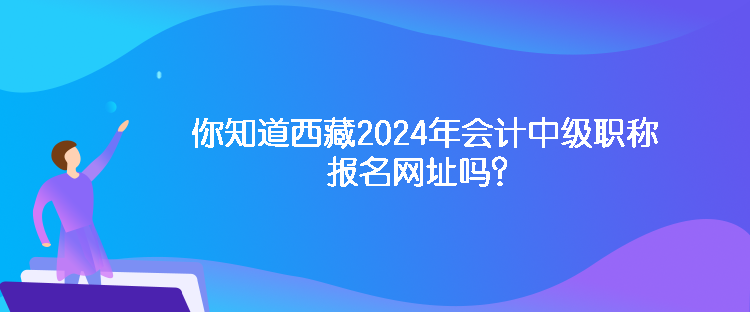 你知道西藏2024年會(huì)計(jì)中級(jí)職稱報(bào)名網(wǎng)址嗎？