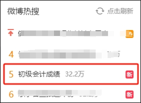 “初級(jí)會(huì)計(jì)成績(jī)”又登熱搜榜！2024年初級(jí)會(huì)計(jì)查分入口今晚開通嗎？