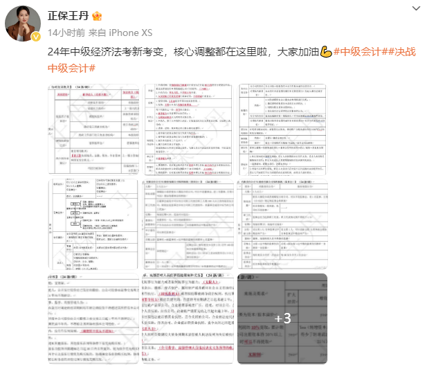 王丹：2024年中級(jí)會(huì)計(jì)經(jīng)濟(jì)法核心調(diào)整 考前再過(guò)一遍！