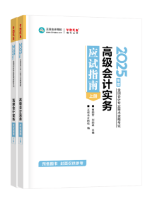 2025年高級會計(jì)師應(yīng)試指南輔導(dǎo)書全新詳解