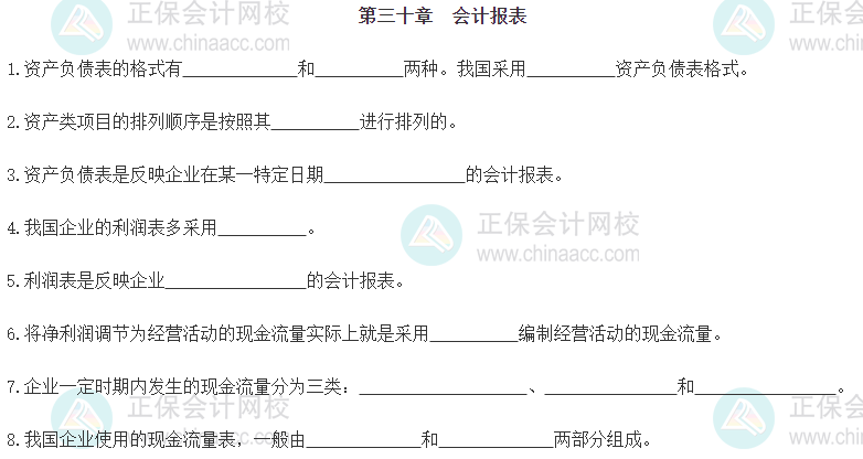 【默寫本】2024《中級經(jīng)濟基礎》填空記憶