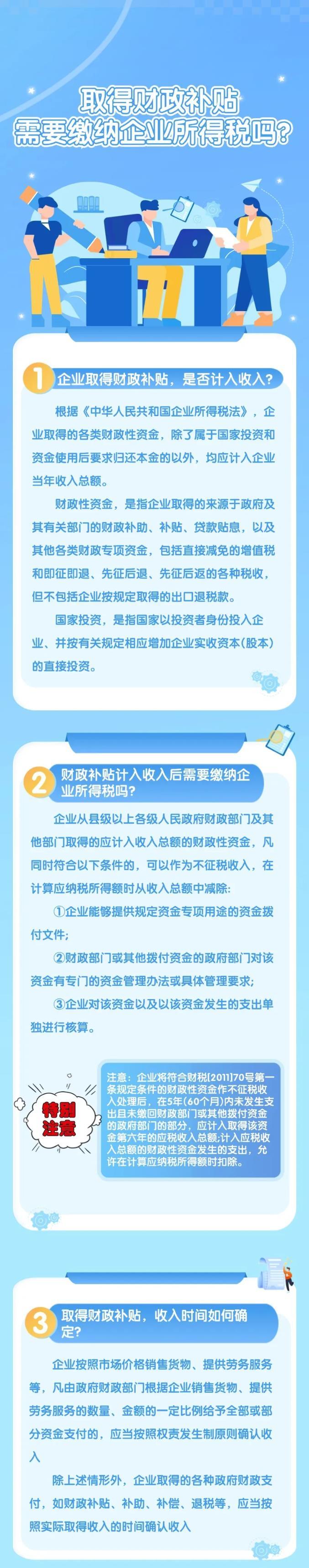 取得財政補貼需要繳納企業(yè)所得稅嗎？