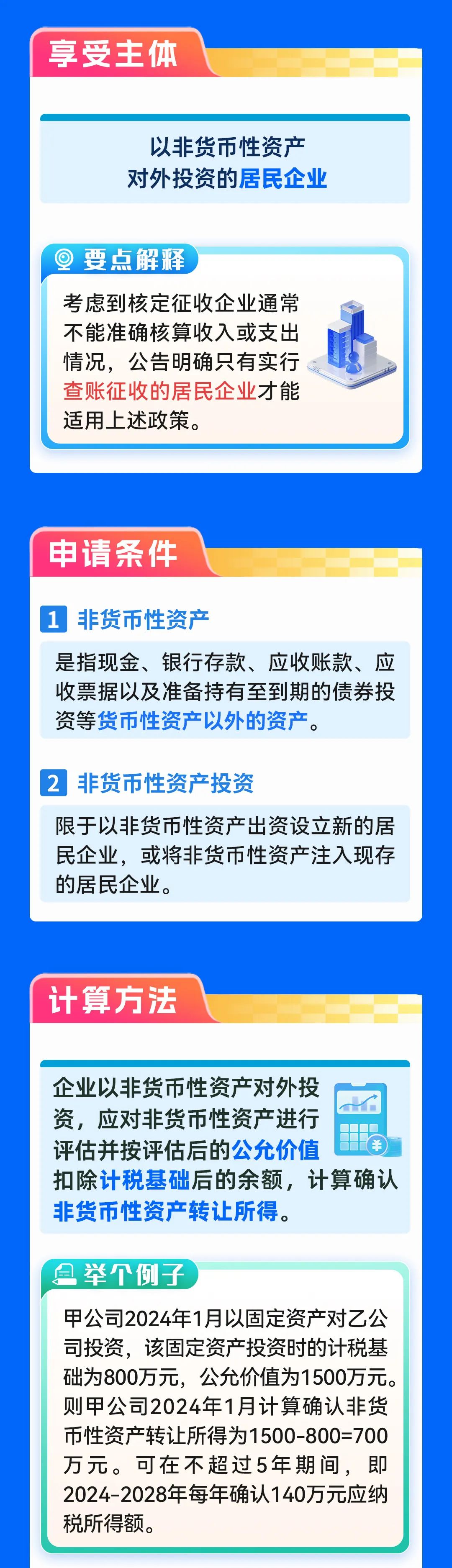 企業(yè)非貨幣性資產(chǎn)對(duì)外投資企業(yè)所得稅分期納稅政策2